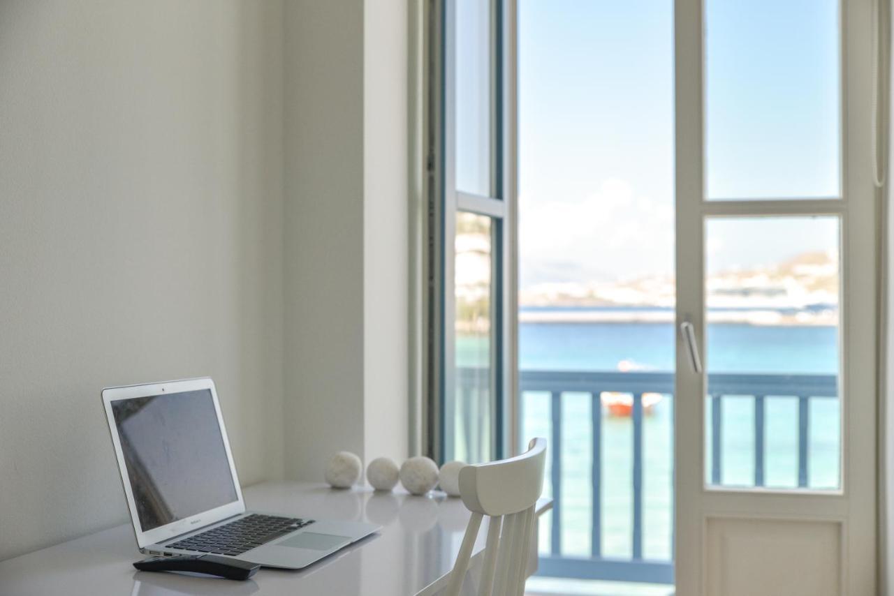 White Memories, Seafront Luxury Apartment Mykonos Mykonos Town 外观 照片