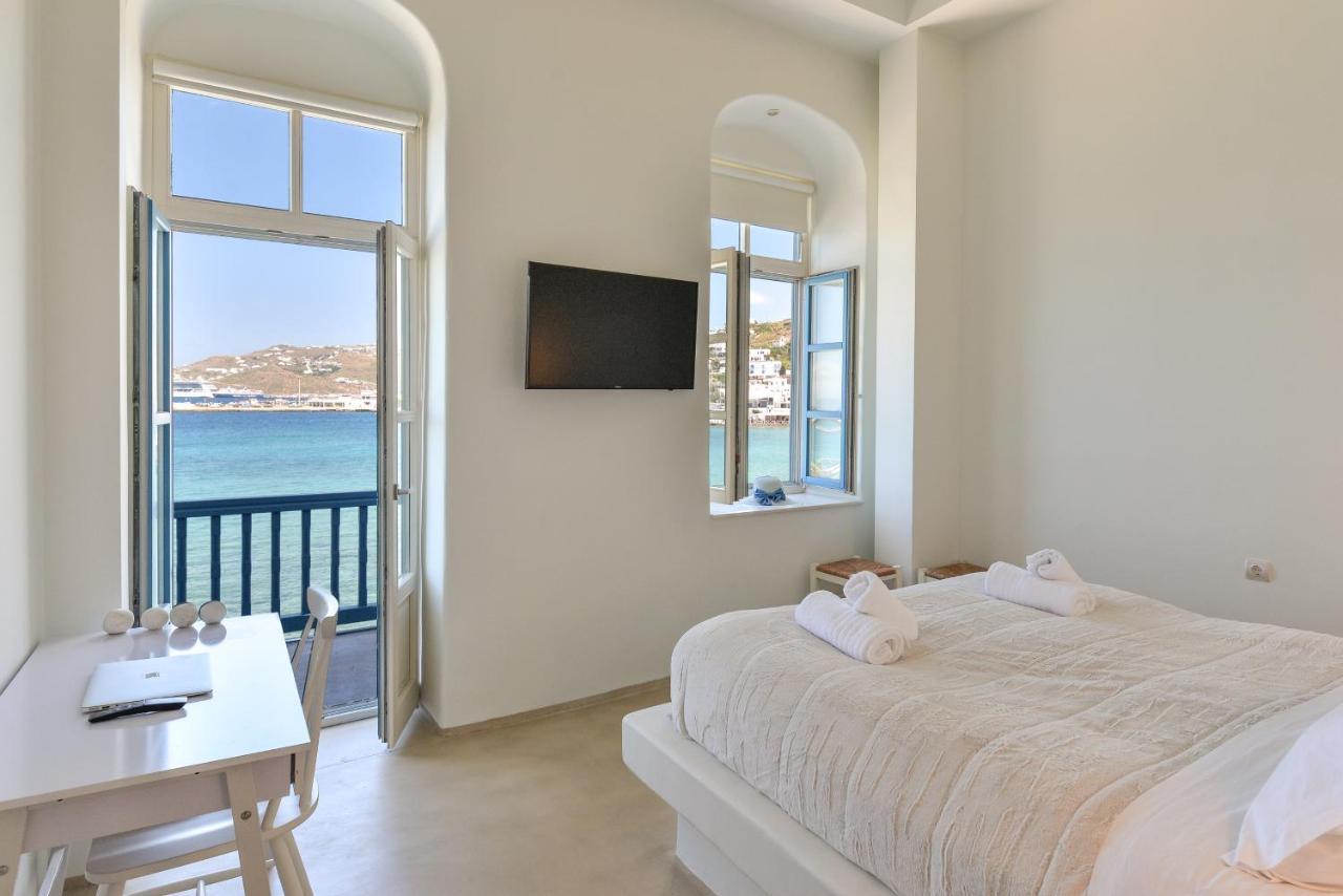 White Memories, Seafront Luxury Apartment Mykonos Mykonos Town 外观 照片
